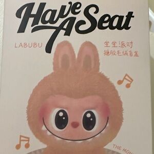 Labubu 'Have A Seat' bag charm